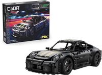 Jamara CaDA Bricks RUF GT Sportauto Bouwstenen Set - Zwart - 1665-delig
