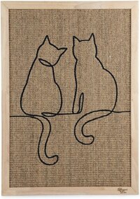 Designed by Lotte Poezels Krabplank Hout - 70 x 50 x 2 cm - Bruin