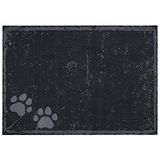 Hanse Home Deurmat Paws Wasbaar 30°C - antraciet 50x80 cm
