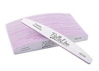 BellaLine - 25 Professionele Nagelvijlen 100/180 Grit - Halvemaanvorm