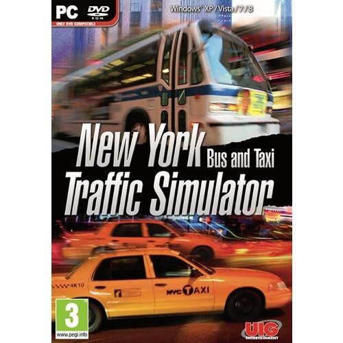 UIG Entertainment New York Bus & Taxi Traffic Simulator - PC