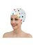 Fashy Women's Shower Cap White with Colorful Dots