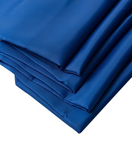 IPEA Stoffen bekleding koningsblauw - 200 cm x 150 cm - Made in Italy - per meter voor naaien, kleding, voering, jassen, broeken, rokken, meubels, kussens - stof voor naaien en voering