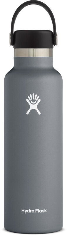 Hydro Flask Standard Mouth Drinkfles met standaard Flex Cap 621ml, stone 2020 Thermosflessen & Thermoskannen