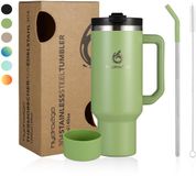 Hydro2go RVS Thermosbeker 1200 ml – Groene Thee