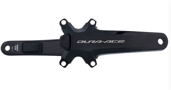Shimano Dura-ace Fc-r9200p Crank Met Vermogensmeter Zilver 175 mm