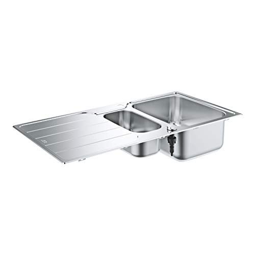 GROHE K500 - Inbouw Spoelbak - 1000x500mm - RVS