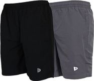 Donnay Short en microfibre (Ian) Pantalon de sport Hommes Noir/Gris foncé Taille XL