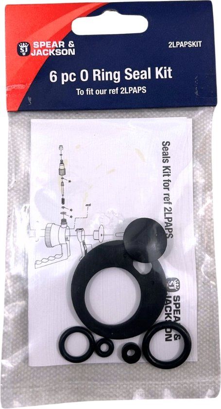 Spear & Jackson Drukspuit Ringen 2L set van 6