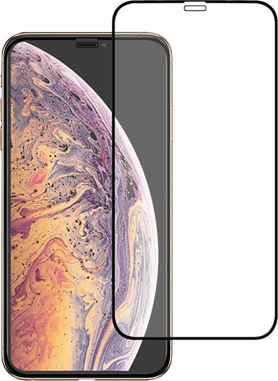 Screenprotector voor iPhone Xs Max - Glas - Blue filter