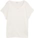Tom Tailor T-shirt en mélange de tissus - Taille M - Whisper White