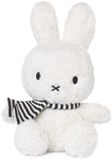 Nijntje Assis avec écharpe - Peluche - 23 cm - Blanc