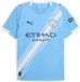Puma Manchester City FC 25/26 Replica Home T-shirt Junior Blauw/Wit Korte Mouw 140