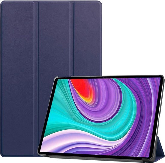 imoshion Trifold Bookcase Lenovo Tab P11 Pro tablethoes - Donkerblauw