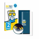 BROTECT - Screenprotector voor Samsung Galaxy S23 Ultra (case-friendly) - Folie Beschermfolie transparant volledig dekking - 2 Stuks