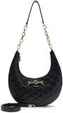 GUESS Frances Hobo Schoudertas Zwart
