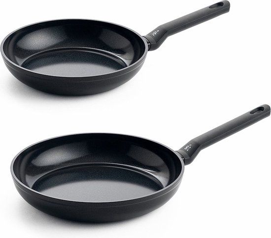 BK Easy Induction Ceramic Koekenpannenset - Ø 24 + Ø 28 cm - PFAS-vrij