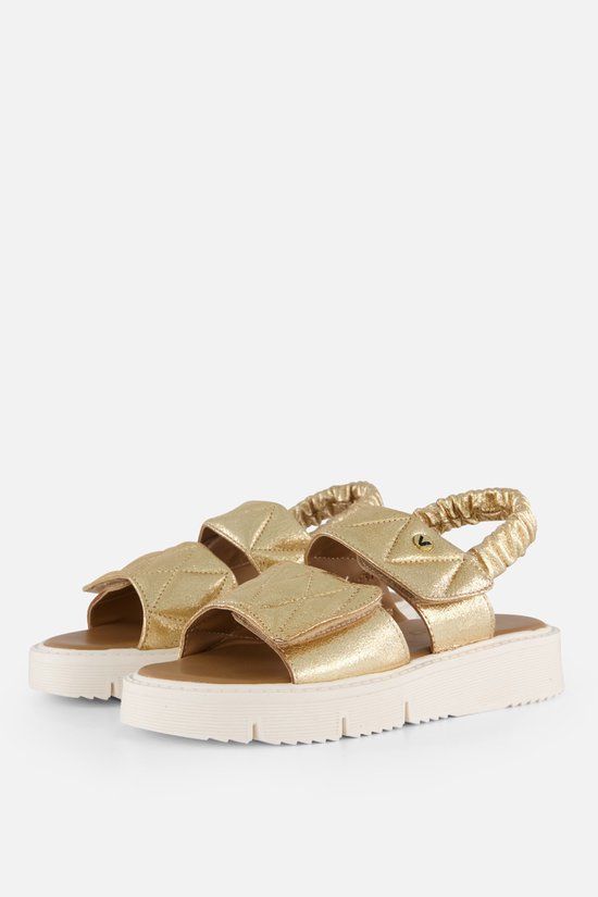 Vingino Sandalen goud Leer - Maat 35