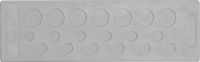 Icotek KEL-DP 24/14 Kabeldoorvoeringsplaat Klem-Ø (max.): 12.1 mm Elastomeer Grijs 1 stuk(s)
