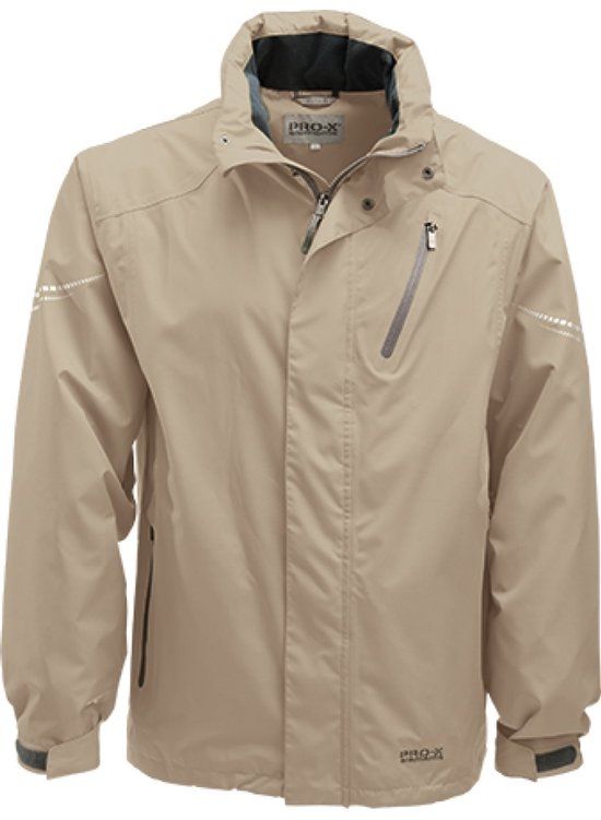 Pro-X Elements Beige heren regenjas Wallis XXL