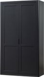WOOOD Gunnar Opbergkast - Grenen - Matzwart/Mud - 217x120x48