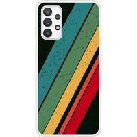 Samsung Galaxy A32 Grunge Verstevigd hoesje met sublimatie bedrukking