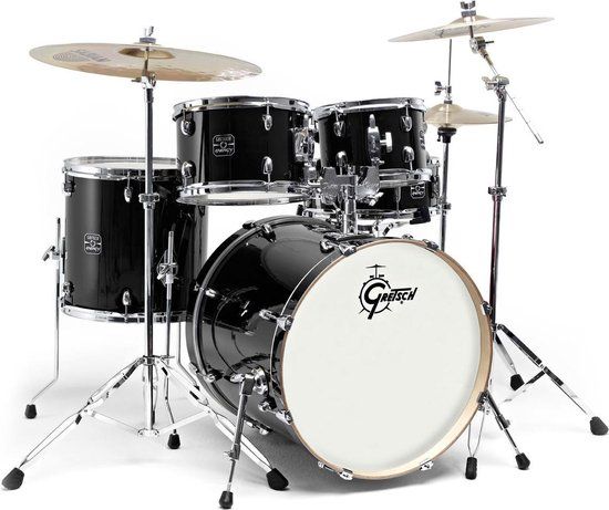 Gretsch Drums GE2-E605TK-BK Energy Kit Black Acoustic Drum Kit