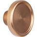 Viefe BOTO Patère Aluminium Brossé Foncé Laiton Ø 80 mm
