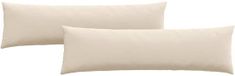 vidaXL Zitkussens - 2 stuks - Stof - Beige - 145 x 40 cm