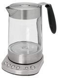 OEM Waterkoker 2-in-1 voor thee en koffie, 1,7 liter, glas/roestvrij staal, 3000 W