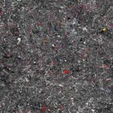 vidaXL Vijvervlies - 1 x 25 m - Polyester en Katoen - Grijs