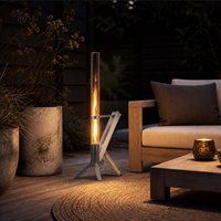 Green Flame Green Flame terrasverwarmer R80 – zilver