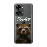 ERT GROUP mobiel telefoonhoesje voor Oneplus NORD 2T 5G origineel en officieel erkend Marvel patroon Rocket 006