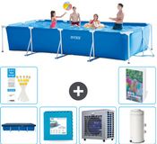 Intex Rechthoekig Frame Zwembad - 450 x 220 x 84 cm - Blauw