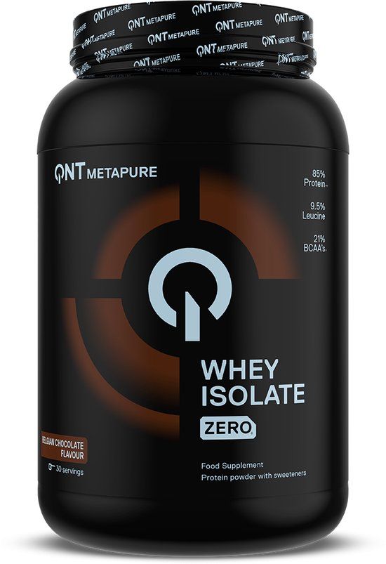 QNT Metapure Whey Protein Isolate - 908g - Chocolade
