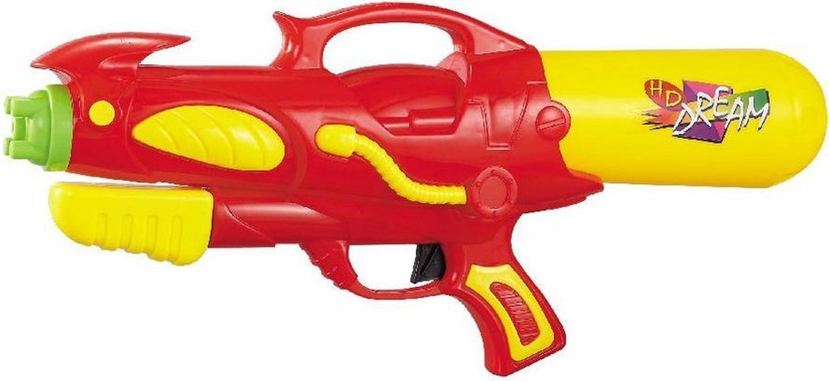 Summertime Waterpistool/waterpistolen rood/geel 50 cm