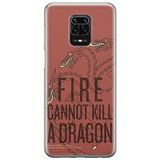 ERT GROUP mobiel telefoonhoesje voor Xiaomi REDMI NOTE 9 PRO/ 9S origineel en officieel erkend Game od Thrones patroon Game of Thrones 015, hoesje is gemaakt van TPU
