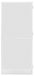 Moustiquaire pour balcon, qualité premium, cadre en aluminium, 120x240 cm, blanc