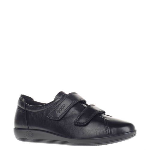 Ecco Comfort Soft 2.0 - Klittenbandschoenen - Zwart - Heren