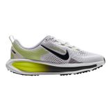 NIKE Sportschoen 'Vomero 18' geel / donkergrijs / zwart / wit