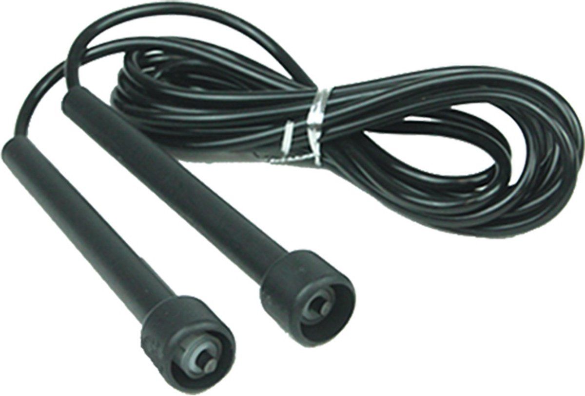 DW4Trading Springtouw - Fitness, Boksen - 2,8 Meter - Zwart