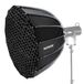 NEEWER Basics Softbox Parabolische Frame Bowens, 35,4 inch Soft Box met snelontgrendeling, lichtdiffuser/rooster/tas, compatibel met Godox, compatibel met Aputure 600d Studio videoverlichting, NS38P