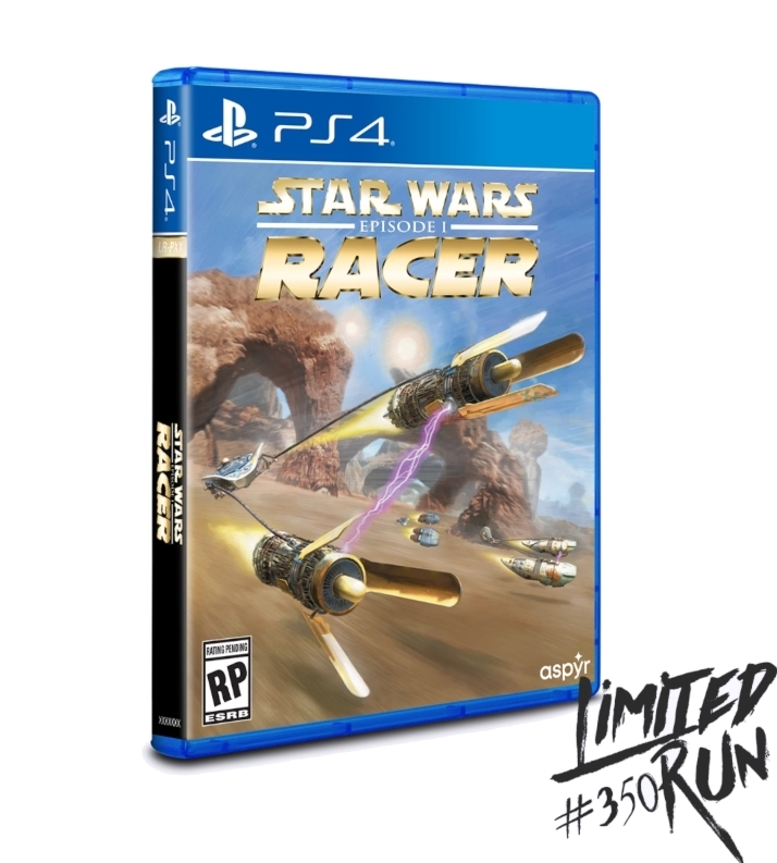 Limited Run Star Wars Episode 1 Racer PlayStation 4