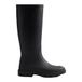 Hunter Downpour bottes de pluie hautes avec semelle à crampons et logo - noir