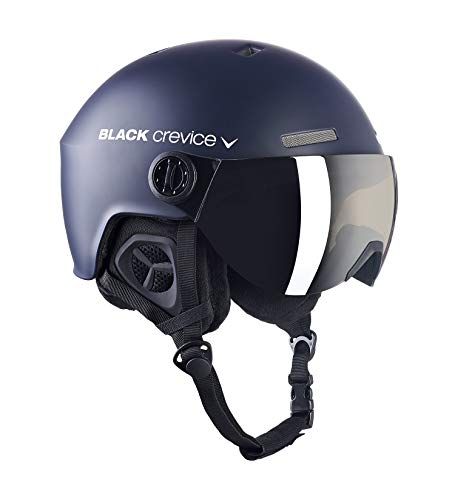 Black Crevice Arlberg Skihelm voor volwassenen, uniseks