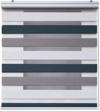 Storesdeco - Premium Duo rolgordijn met aluminium afwerking, 180x250 cm