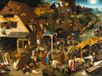 Grafika Puzzle Brueghel Pieter legpuzzel The Dutch Proverbs 2000 stukjes