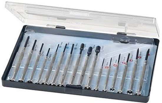 Silverline 16-delige juweliers schroevendraaier set