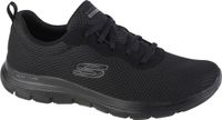 Skechers Flex Appeal 4.0 Brilliant View 149303-BBK Dames Zwart Sneakers