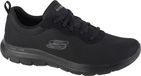 Skechers Flex Appeal 4.0 Brilliant View 149303-BBK Dames Zwart Sneakers